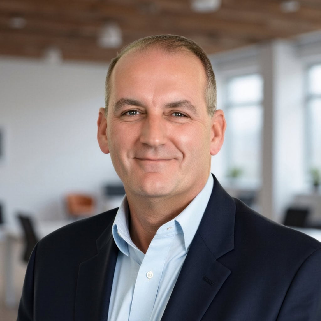A picture of “Brendan Curran” the COO of company. 